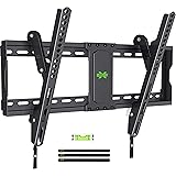 USX MOUNT TV Wall Mount Tilting Brackets for Most 37"-70" Flat Curved Screen TVs, Wall Mount TV Bracket with Max VESA 600x400