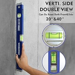 WORKPRO 3-Piece Spirit Level Set