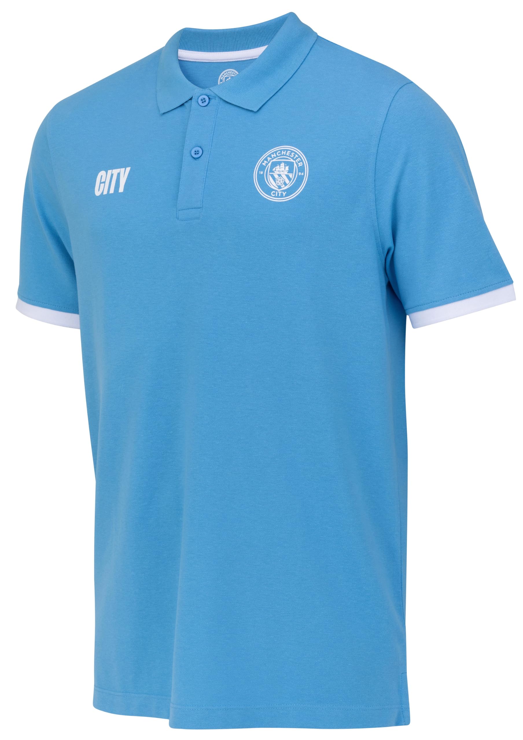 Manchester City Polo Shirt – Official Collection – Adult Men's Size XXL