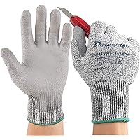 Dowellife Working Gloves for Men and Women, Cut Resistant Work Gloves, Comfortable Gardening Gloves, Durable Mechanics…