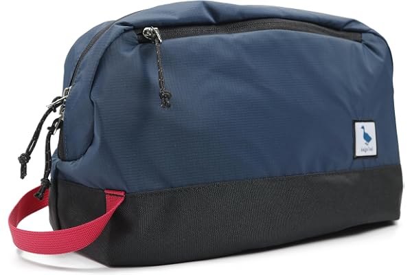Travel Toiletry Bag 8L, Large Packing Cube with Waterproof TPU Wet/Dry Compartment
