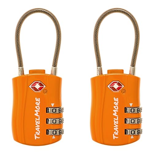 title=Lucchetti Valigia con Certificazione TSA- Lucchetti Bagagli a Combinazione da