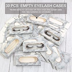 MAGEFY 30 Pieces Eyelashes Packaging Box, Empty
