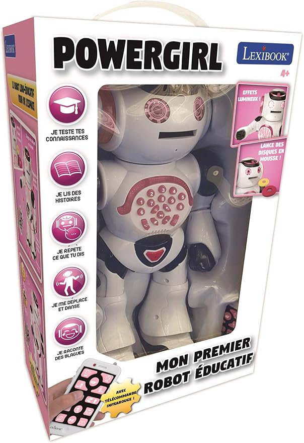 lexibook power girl robot