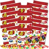 Sweetzo Jelly Beans Candy, Assorted Flavors 20 Count Mini Packs | Individually Bagged, Birthday Party Favor, Classroom Sweets, Small Desserts