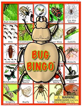 Bug Bingo Board Game