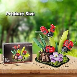 YEECHAO Flowers & Ladybug Insect Collection