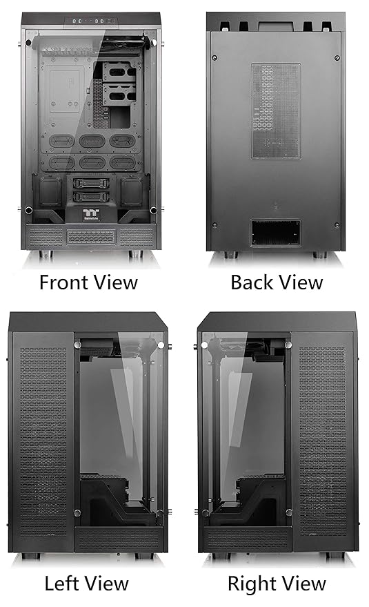 Gabinete the tower 900 preto ca 1h1 00f1wn 00 thermaltake The Tower 900