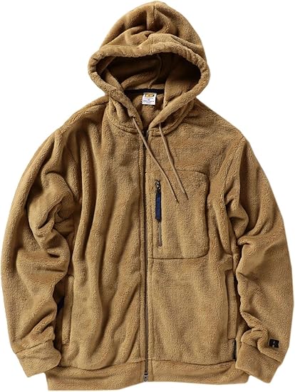 Amazon シップス フリース Russell Athletic セットアップ対応 ビッグシルエット ボアフリース フード ブルゾン パーカー メンズ コート ジャケット 通販