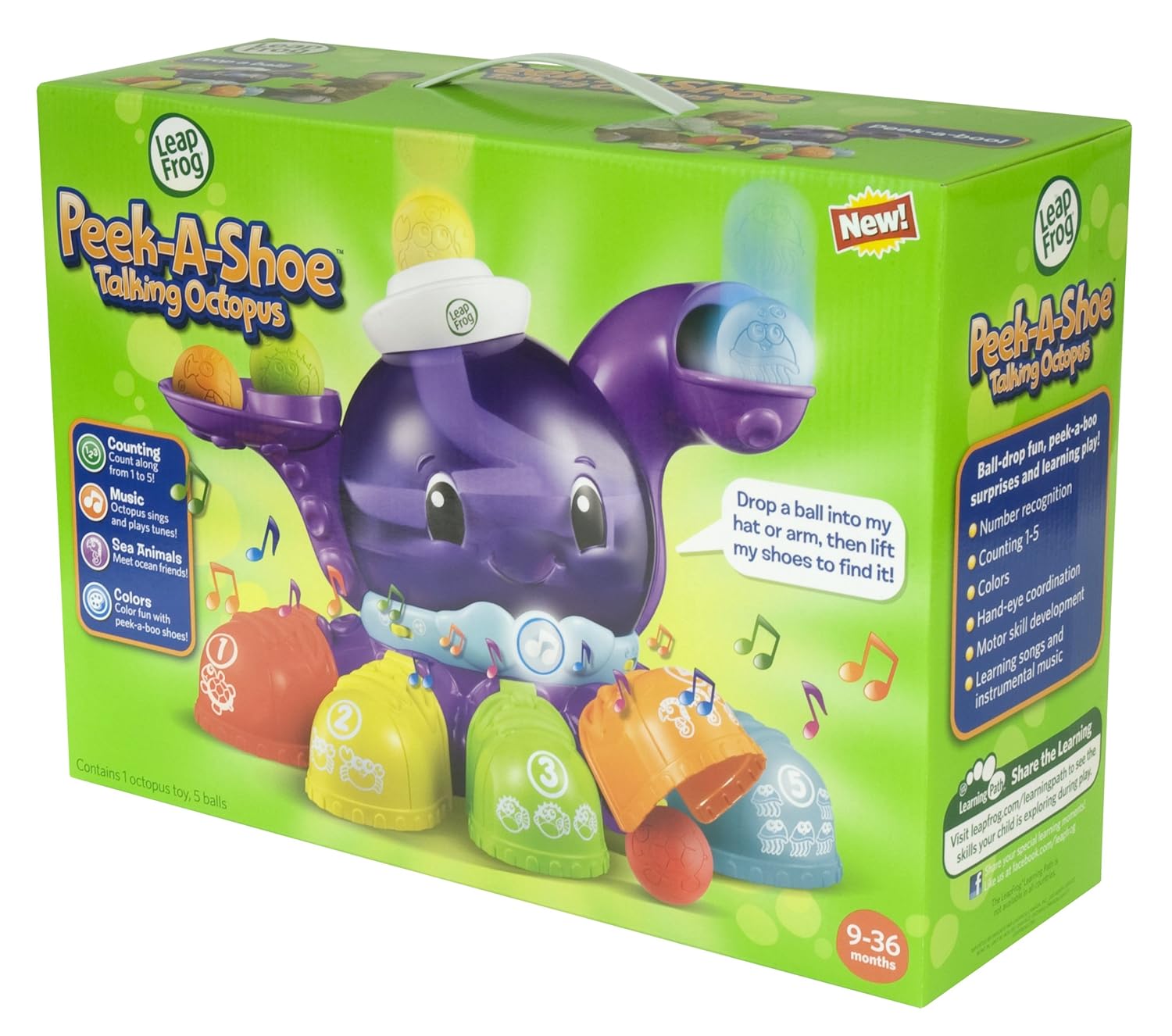 leapfrog peek a shoe octopus