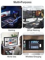 TopMade Wireless Charging Mouse Pad, Gaming