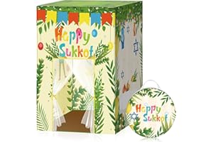 Windyun Large Sukkot Tent 51 x 39 x 39 Inch - Portable Sukkah Tent with Carrying Bag for Outdoor & Indoor Use