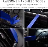 Wetado Trim Removal Tool 8pcs Car Upholstery Fastener Removal Kit Blue view 6