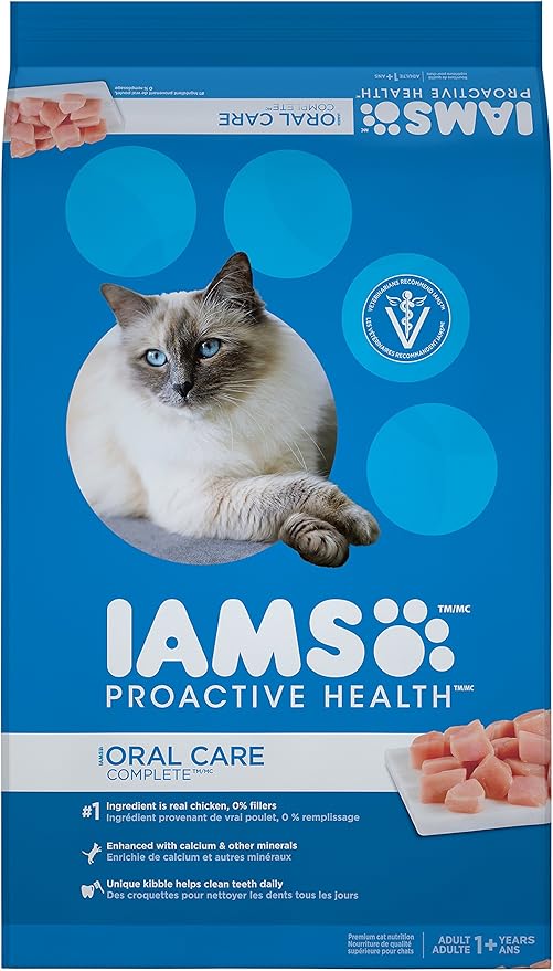 iams oral care dry cat food