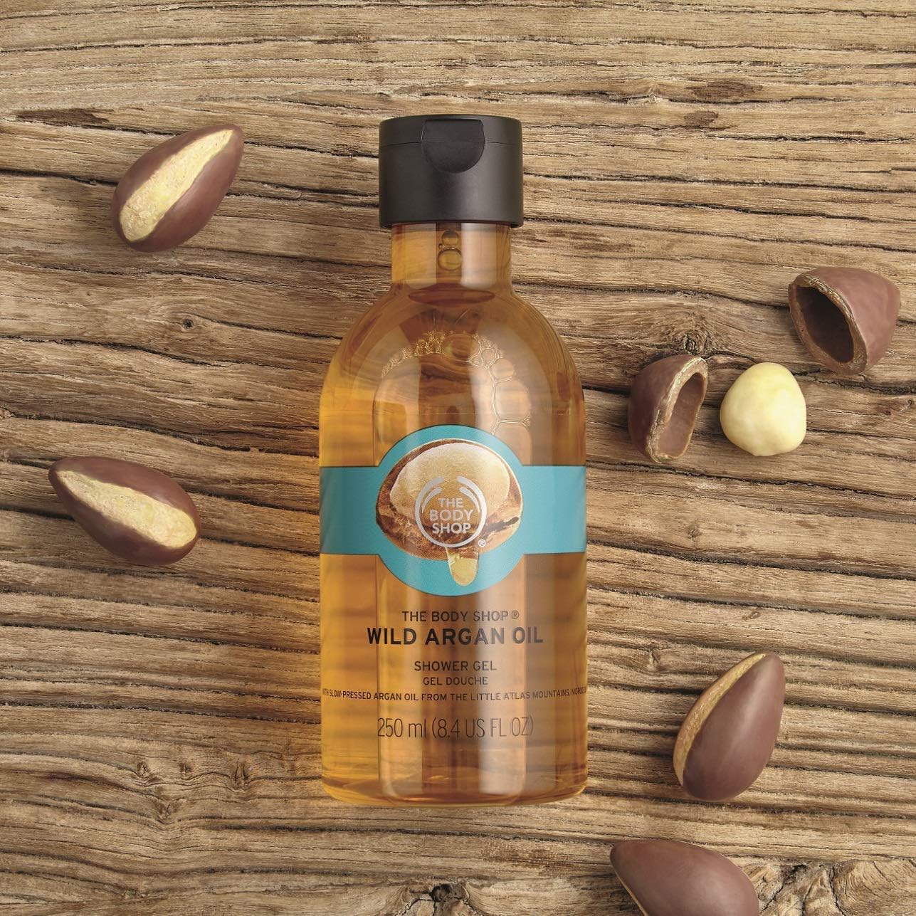 The Body Shop - Wild Argan Oil Shower Gel 250ml, 250 ml (Pack of 1) - Image 3