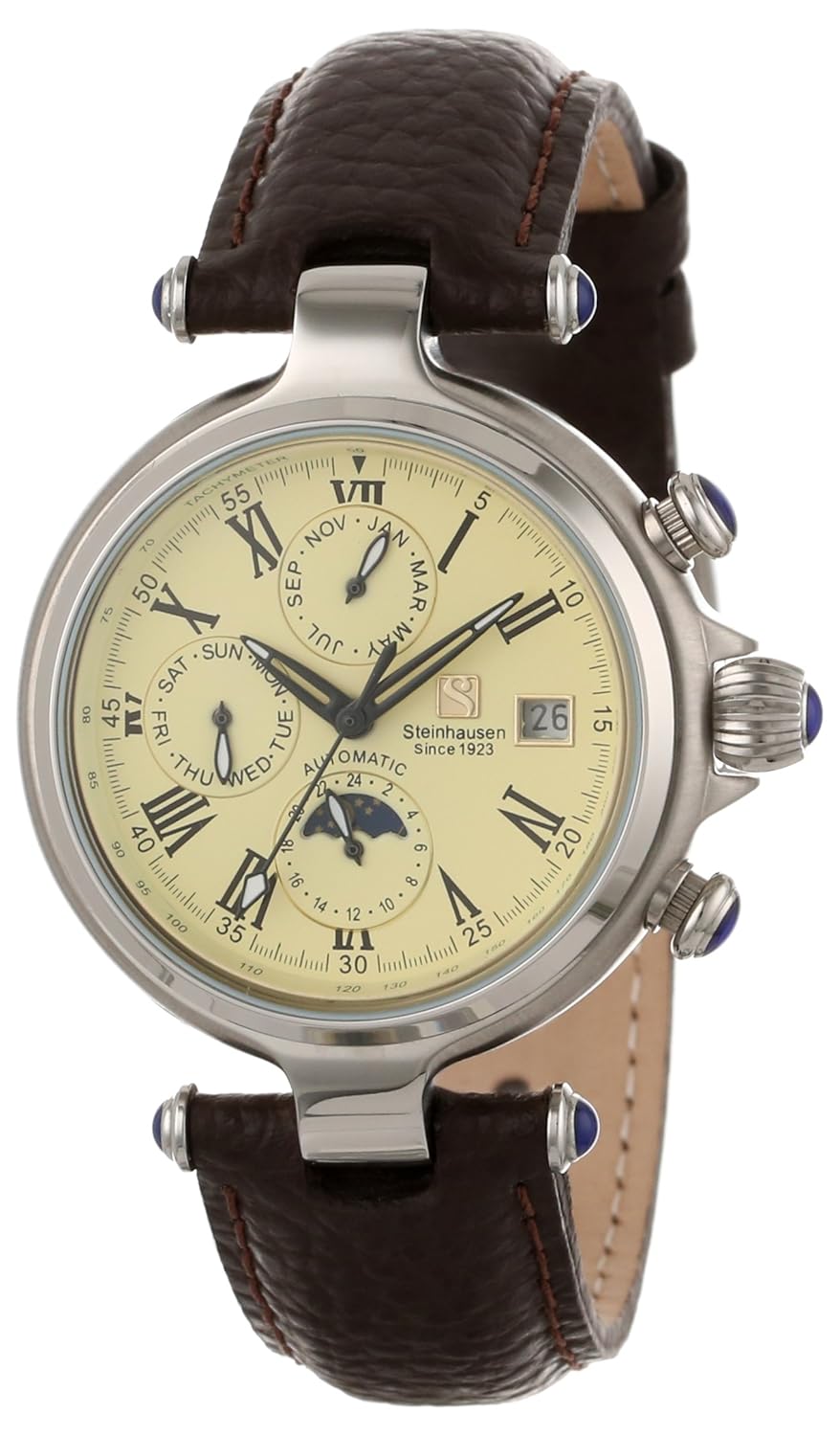 Steinhausen Men's SW391SC Marquise Automatic Three Eyes