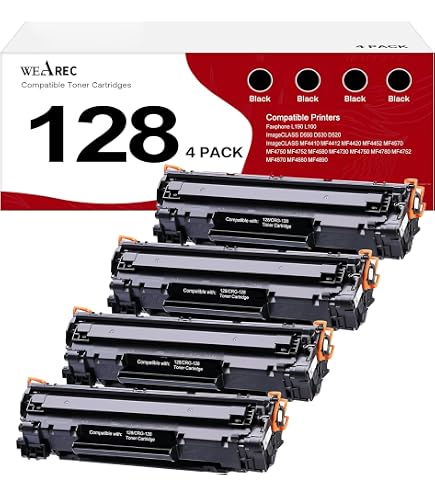 Amazon.com: CMVP 1-Pack Black Compatible 128 Toner Cartridge