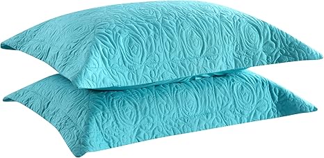 Turquoise euro sham Clearance