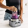 Image 4 - Ninja SS101 Foodi Power Nutri Duo Smoothie Bowl Maker and Personal Blender 1200WP smartTORQUE 4 Auto-iQ Presets One base, multi-functions, Silver Stainless Finish