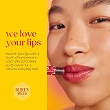 Burt's Bees Lip Shimmer Cherry 1 Tube Natural Moisturizing Tinted Lip Balm view 5
