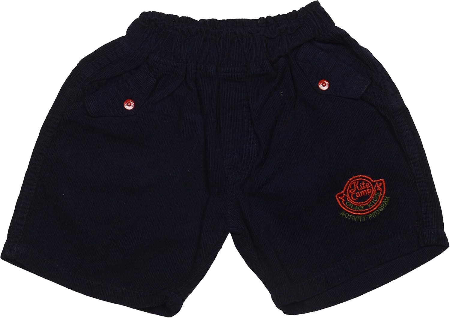 Buy Olio Kids Boys' Corduroy Shorts (300Cord Half PantN.Blue2430