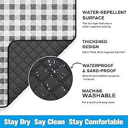 TigeJoy Extra Large Picnic Blanket Waterproof