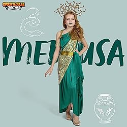 Spooktacular Creations Girls Medusa Costume, Child