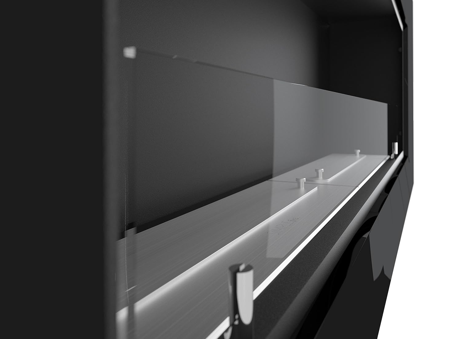 Biokamin Bio Ethanol Kamin Ethanolkamin Rame120 nbsp mit Glas