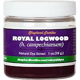 Shepherd Textiles Royal Logwood Extract Natural Dye, 1 oz.