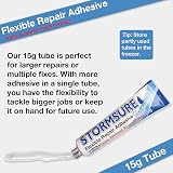 Stormsure Flexible Repair Adhesive 15g Clear - Waterproof, High Strength view 6