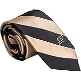Desert Cactus Purdue University Neck Tie PU Boilermakers 100% Polyester Necktie with Logo, Officially Licensed