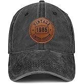 50th,40th,60th Birthday Gifts for Men Women Vintage 1975 1965 1985 Hat 50 Year Old Gifts Baseball Cap