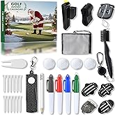 Golf Advent Calendar 2025 for Men Teen Boy,24 Days Christmas Countdown Calendar with Golf Balls, Tees, Ball Markers, for Father, Husband,Boyfriend and Golf Lovers