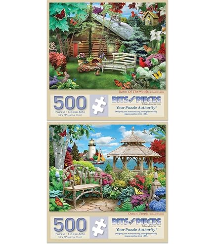 Enjoying A Picnic, 500 Pieces, Jumbo | Puzzle Warehouse