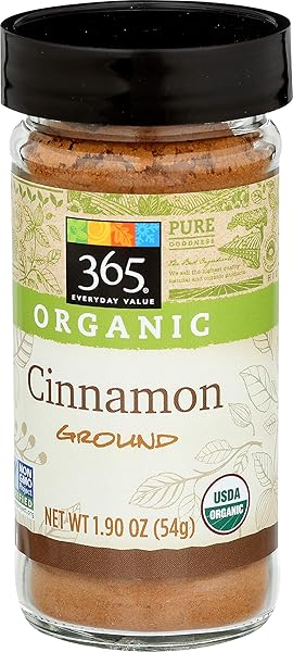 365 EVERYDAY VALUE, ORGANIC GROUND CINNAMON, 1.9 OUNCE
