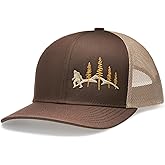 LARIX Wild Bigfoot Hats for Men & Women, No Sweat Hat Liner Bundle, Bigfoot Gifts, Sasquatch Gifts, Expedition Hat