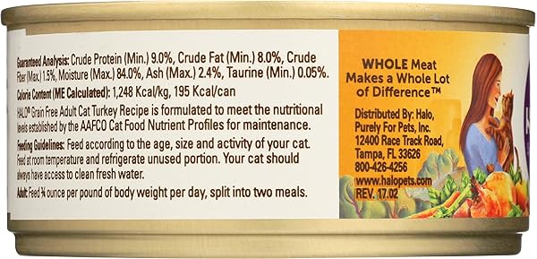 HALO SPOT’S STEW WHOLESOME TURKEY FOOD 5.5 OZ.