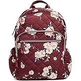 Vera Bradley Women's Performance Twill Campus Backpack, Blooms and Branches, One Size
