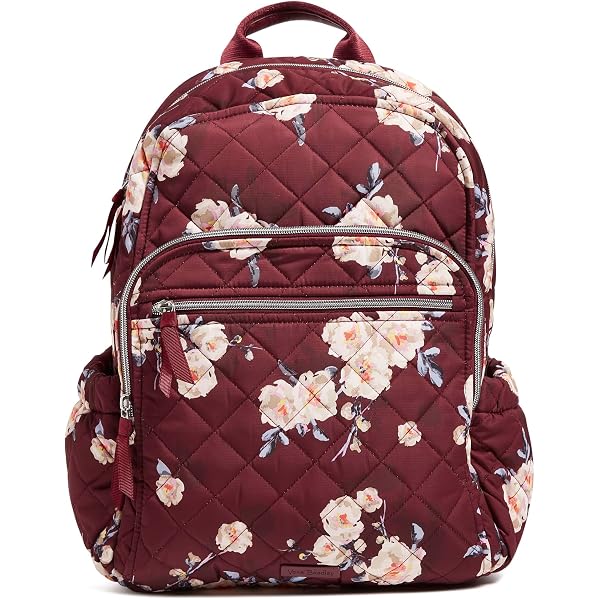 Amazon.com | Vera Bradley Essensial Large Backpack Vineyard  display picture 2