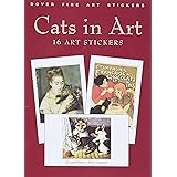 Cats in Art: 16 Art Stickers (Dover Art Stickers)