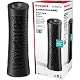 Honeywell HEPA Tower Air Purifier, Airborne Allergen Reducer for Medium/Large Rooms (200 sq ft), Black - Wildfire/Smoke, Pollen, Pet Dander, and Dust Air Purifier, HPA030