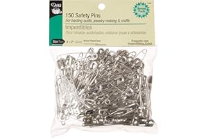 Dritz 1467 Safety Pins, Size 3 (150-Count)