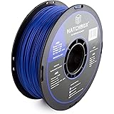 HATCHBOX 3D ABS-1KG1.75-BLU ABS 3D Printer Filament, Dimensional Accuracy +/- 0.05 mm, 1 kg Spool, 1.75 mm, Blue