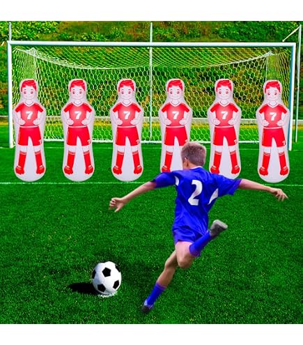 Mannequin Gonflable Football/Boxe Natudeco – Autoportant, Stable, Portable, Bleu