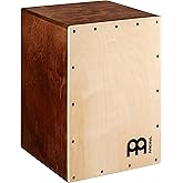 Meinl Percussion Cajon, MADE IN EUROPE &mdash; Sit-On Box Drum, Snare &amp; Bass Tone | Baltic Birch Wood, Compact Size, Rear Sound Port, Silicone Feet &mdash; For All Skill Levels and Settings