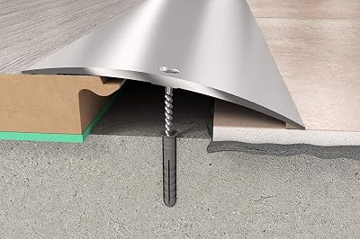 FloorPro Floor Tranist Ramp Angle Trim 70mm Gap Join LVT Wood Tile Marble