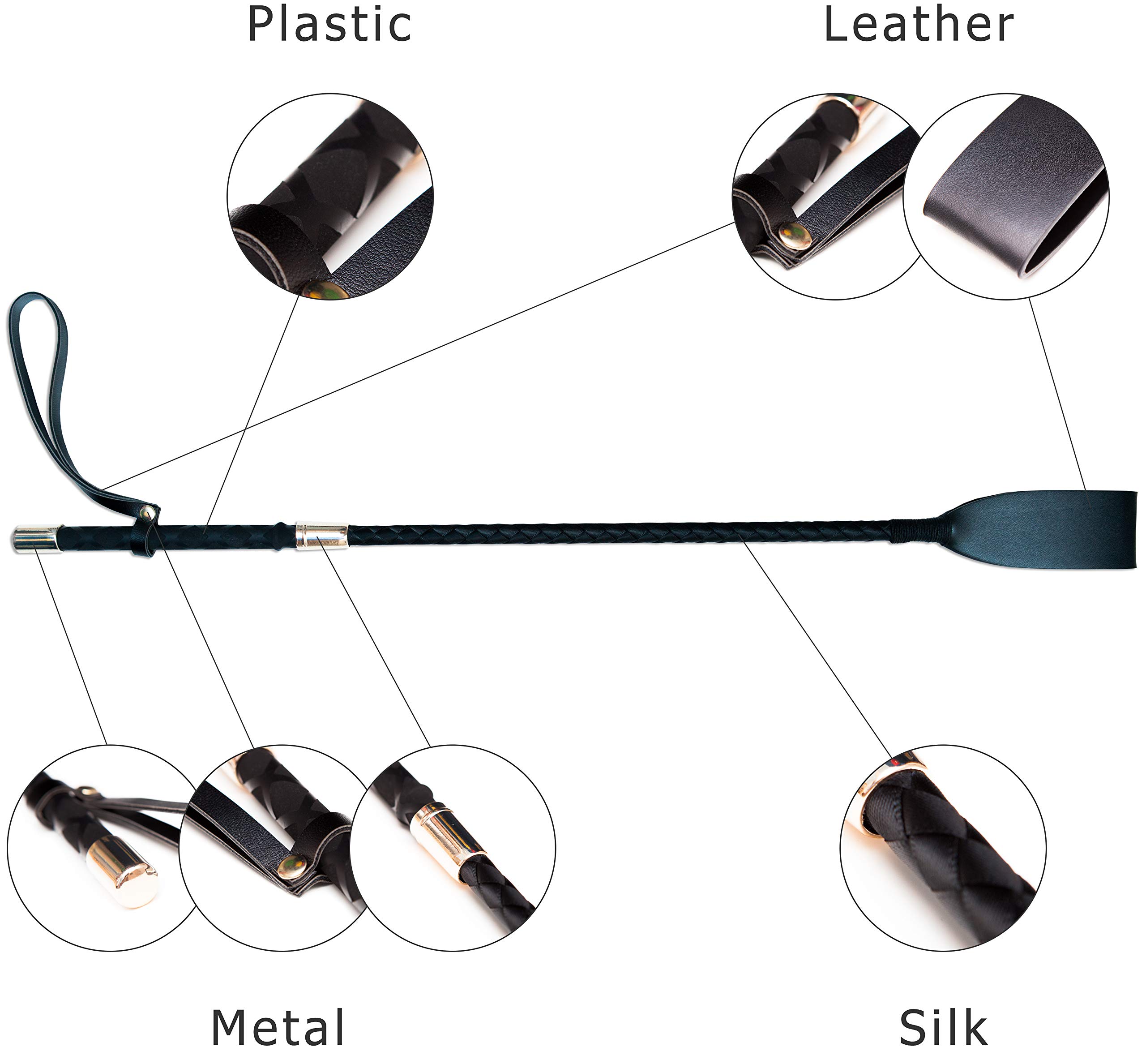 Yashchykov English Whip - Riding Crops for Horses - Crop Whip