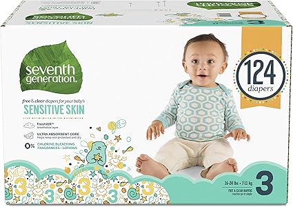 seventh generation diapers size 3