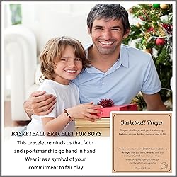 HGDEER Basketball Gifts, Basketball Bracelets