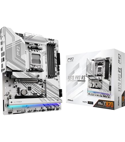 ASRock Placa mãe X870 Pro RS WiFi AMD Ryzen Socket AM5 ATX USB4